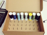 Fashion is Fiction Thread Spool Organizer